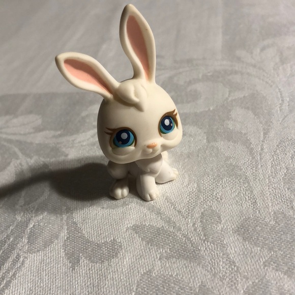 Littlest Pet Shop #3 Bunny White LPS - Picture 1 of 10
